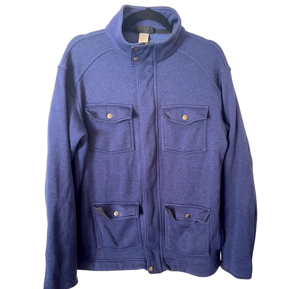 Patagonia Men’s Navy Blue Better Sweater Shirt Jacket‎